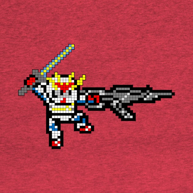 8 Bit Gundam by RodeoEmpire